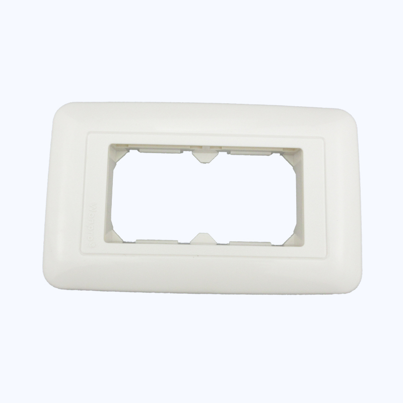 Dual universal wall socket 2 gang