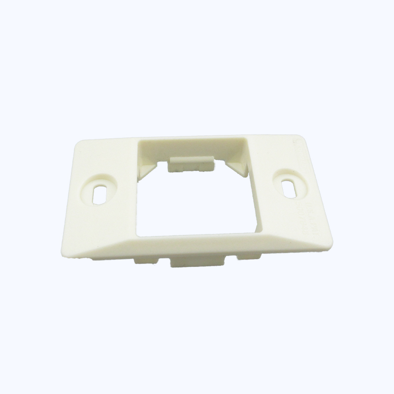 Single gang frame for universal socket module