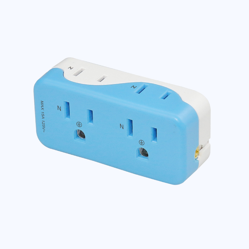 US standard power strip 4+2 ports